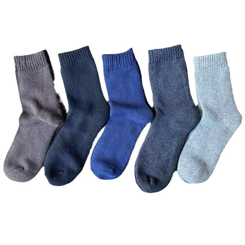 Autumn and winter thickened retro imitation rabbit wool socks - Image 11
