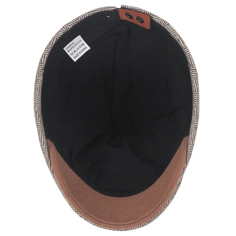 Vintage Hat Winter Literary Beret - Image 3