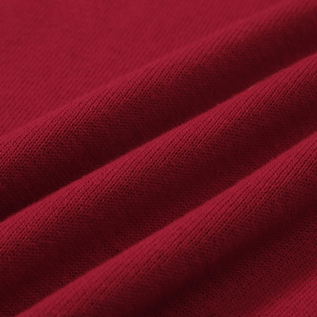 Men's 60s Mod Red Knit Zip Polo – Retro Casual Contrast Trim Shirt - Image 9