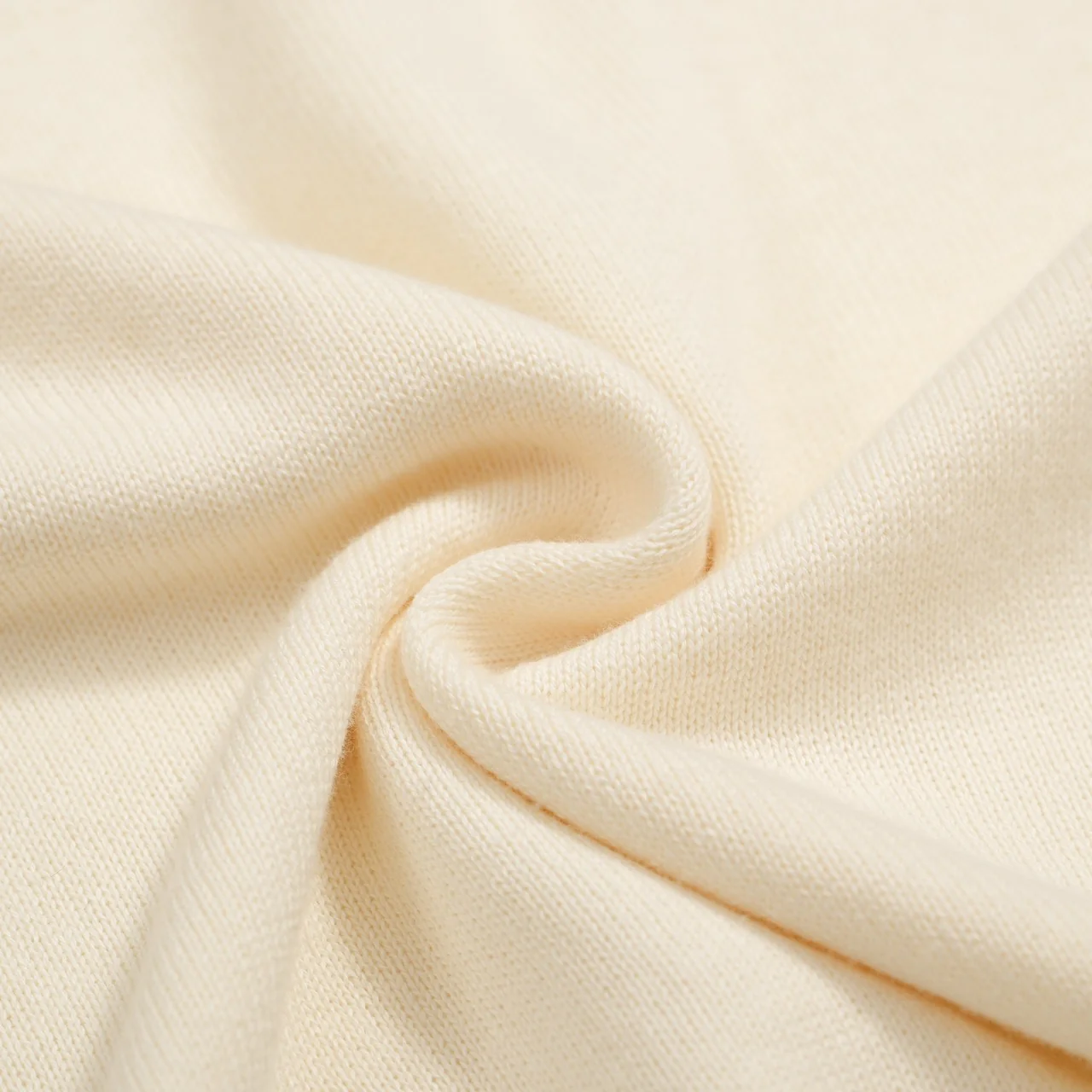 Men’s Vintage Knit Polo – Retro Cream Button-Up with Rose Embroidery - Image 8