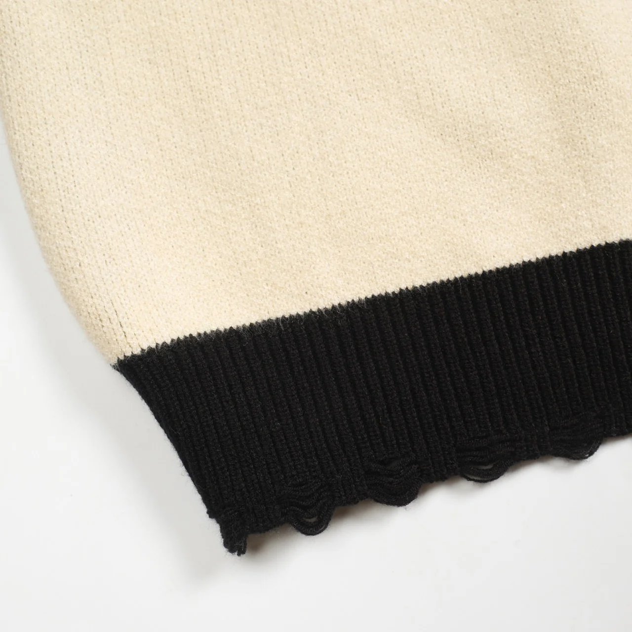 Men's apricot star jacquard knit sweater jacket - Image 6