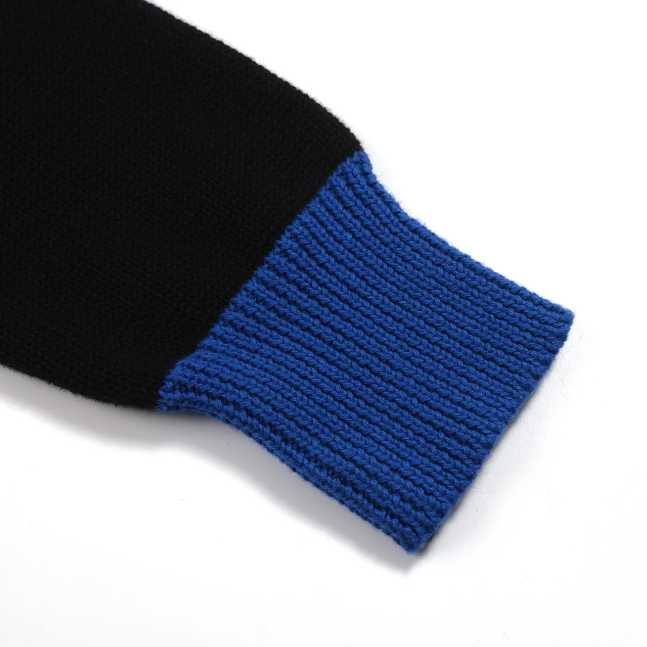 Mens black Shark vintage print jacquard knitwear - Image 7