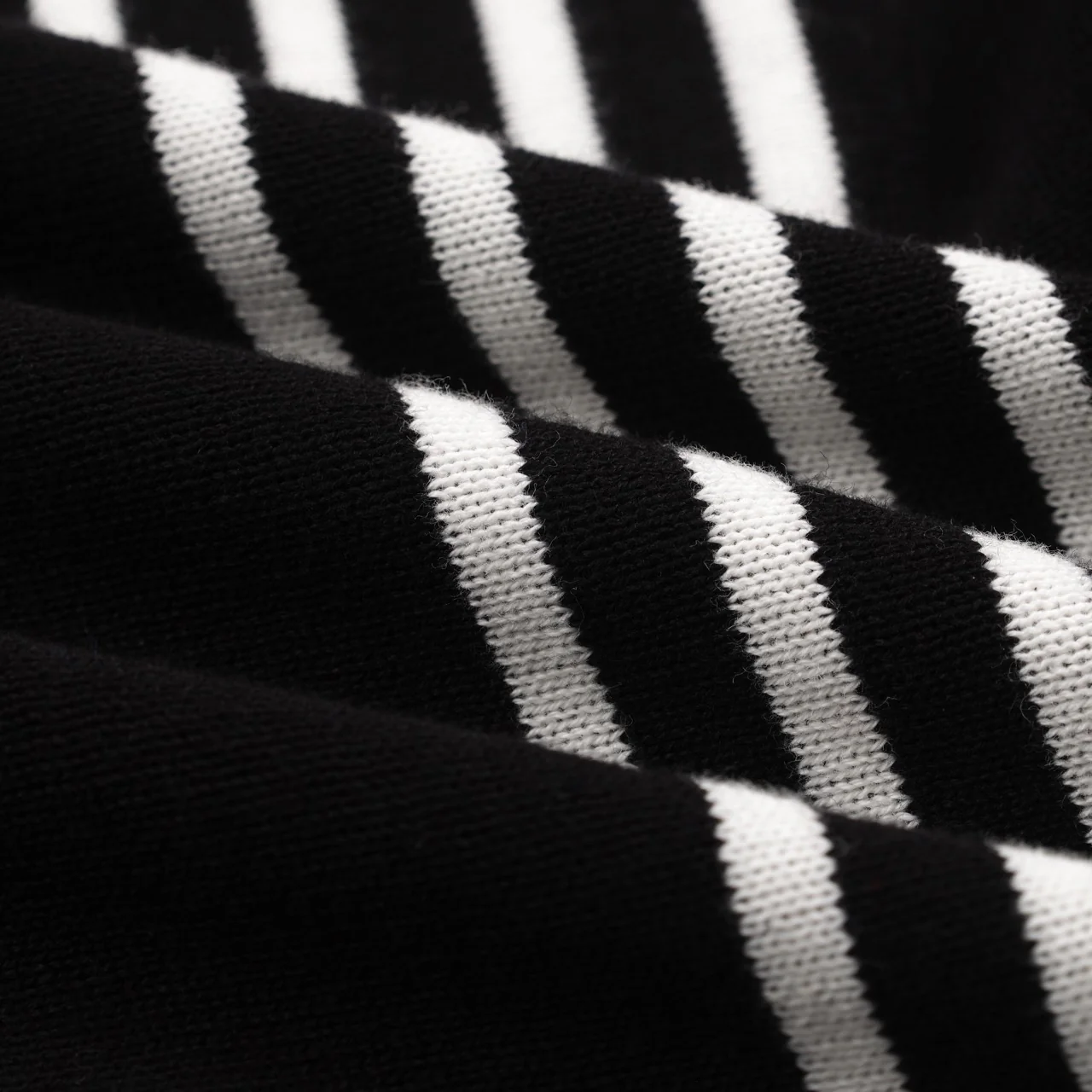 Men's black vintage striped artistic fashion street cardigan - Image 2