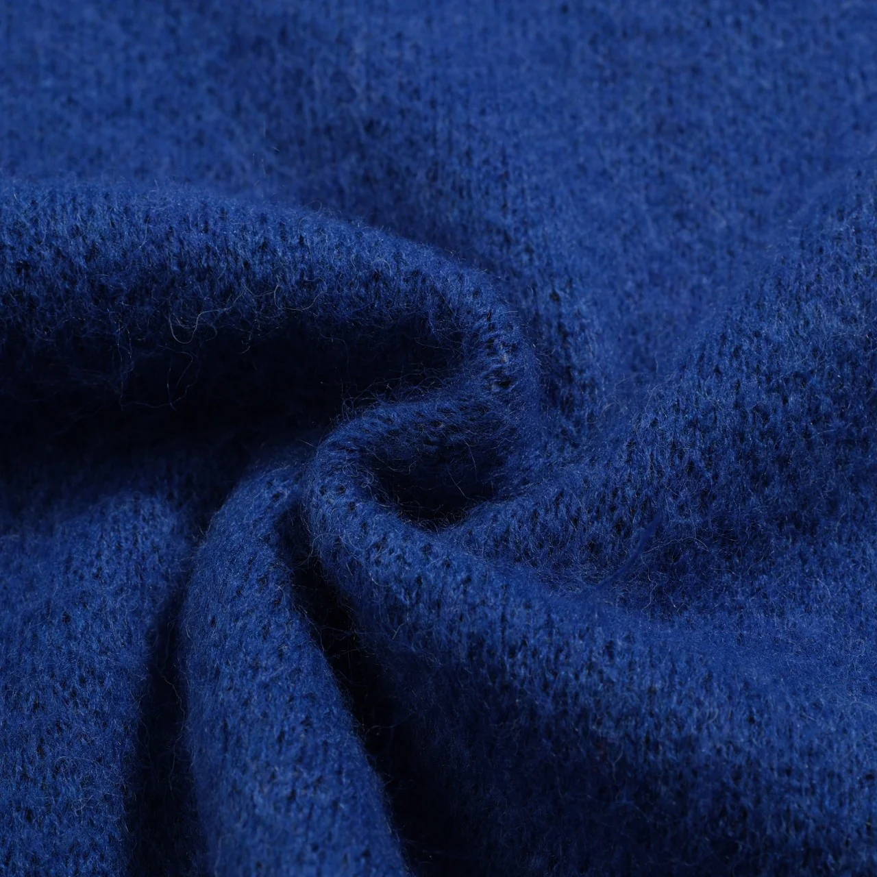 Men's blue vintage dog jacquard plush knitwear - Image 10
