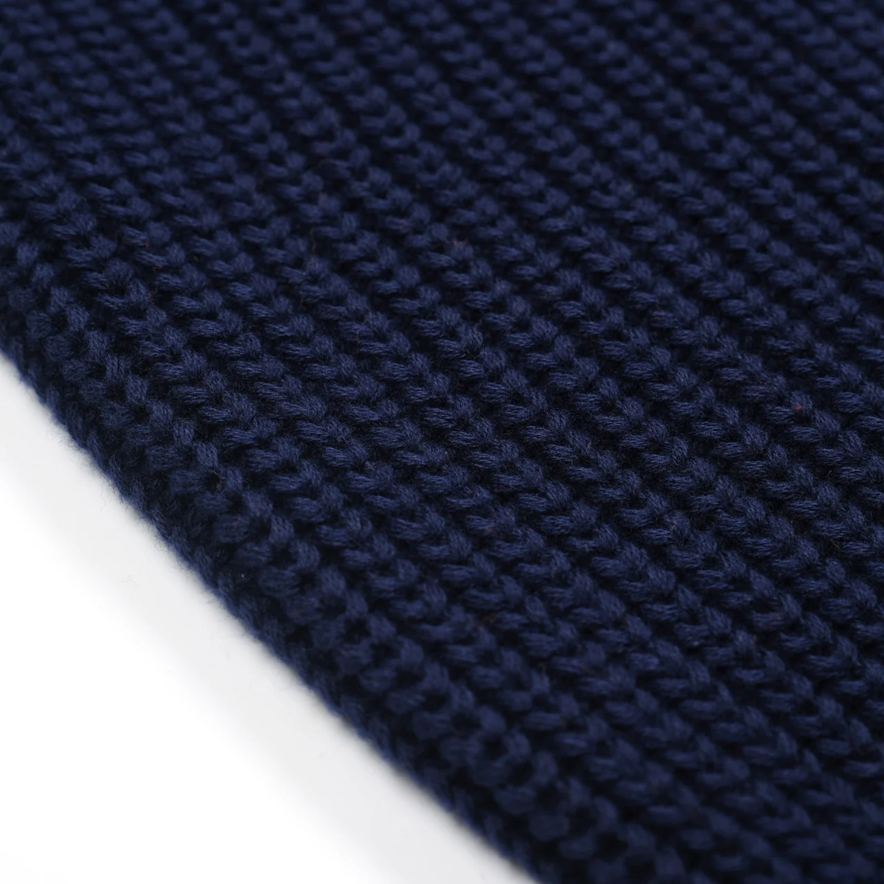 Men's dark blue casual retro V-neck knitwear - Image 6