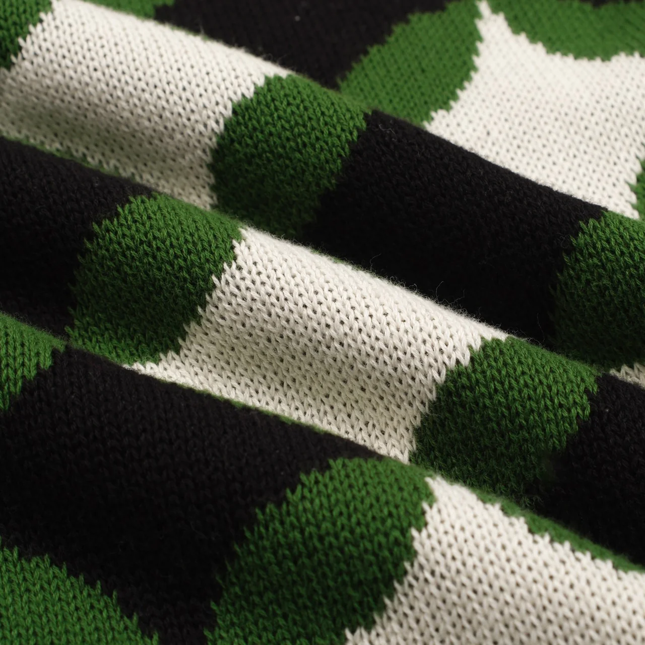 Men's green vintage period pattern jacquard knitwear - Image 9