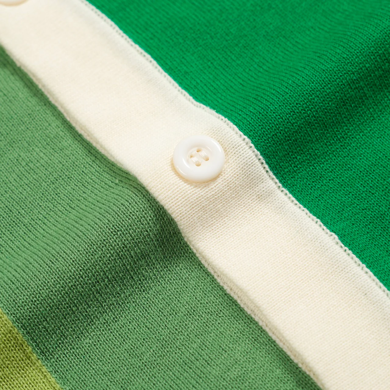 Men's green vintage pocket knitted cardigan - Image 5