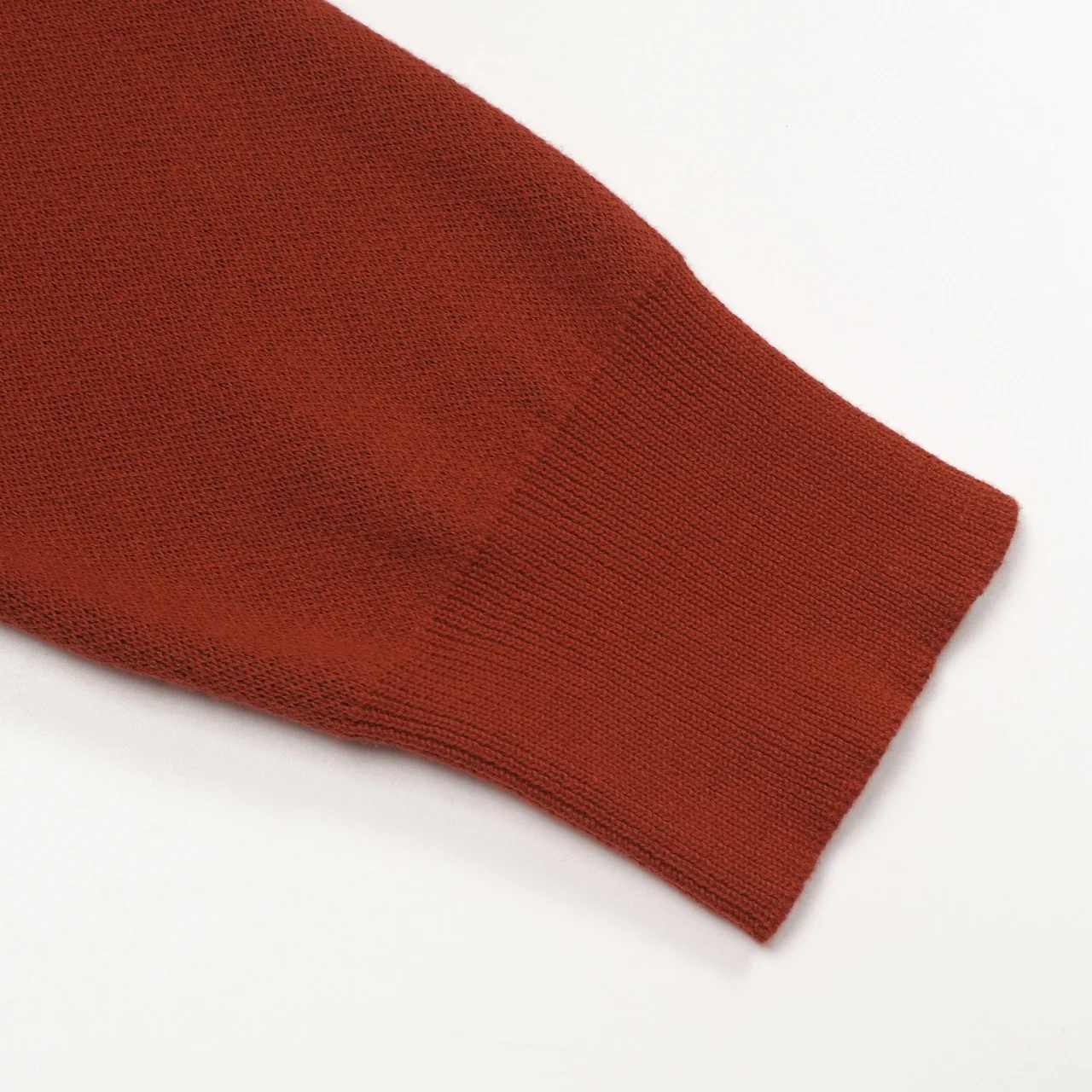 Men's orange snake jacquard V-neck knitwear - Image 6