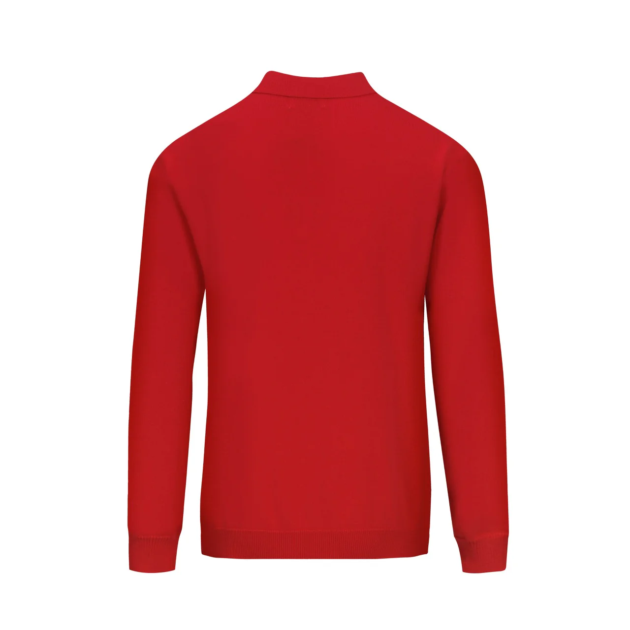 Men's red art Bird vintage jacquard cardigan - Image 3