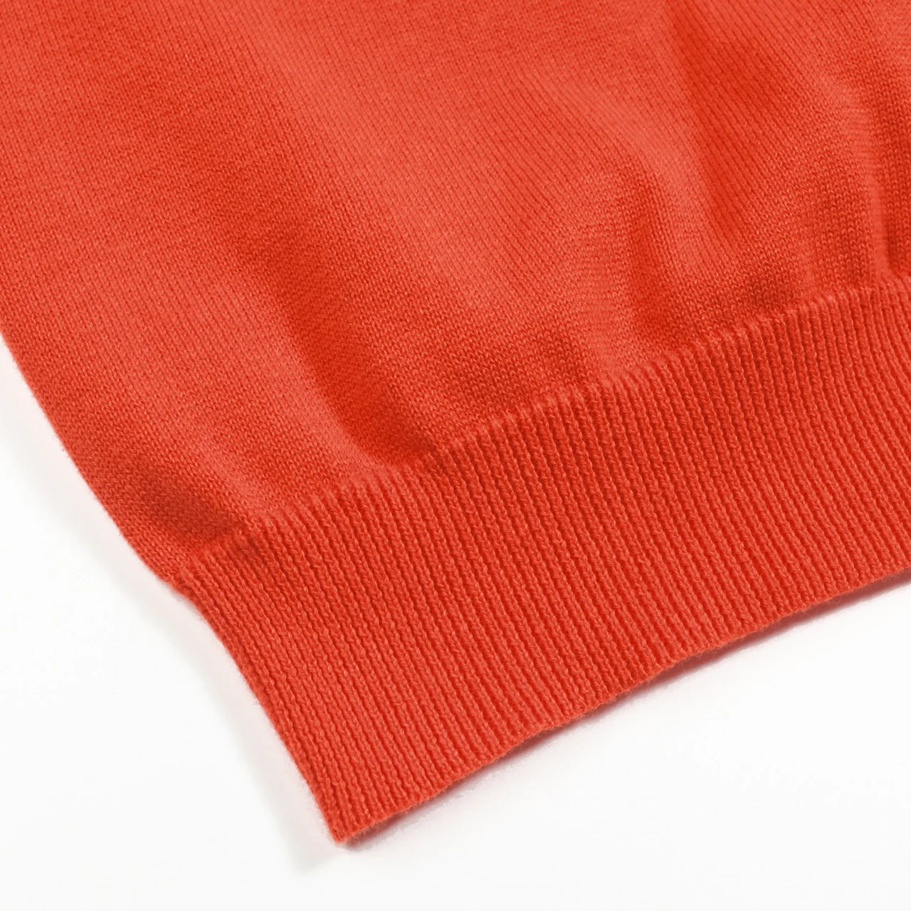 Men's red leopard striped knitted polo shirt - Image 7