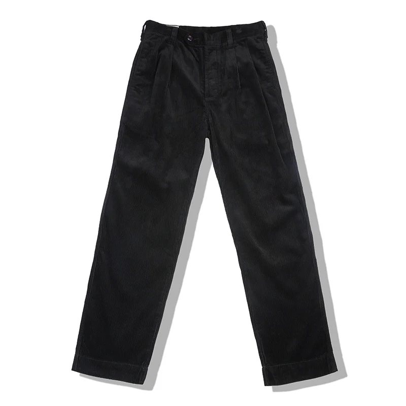 Men's Retro Casual Straight Thick Corduroy Trousers - Image 3
