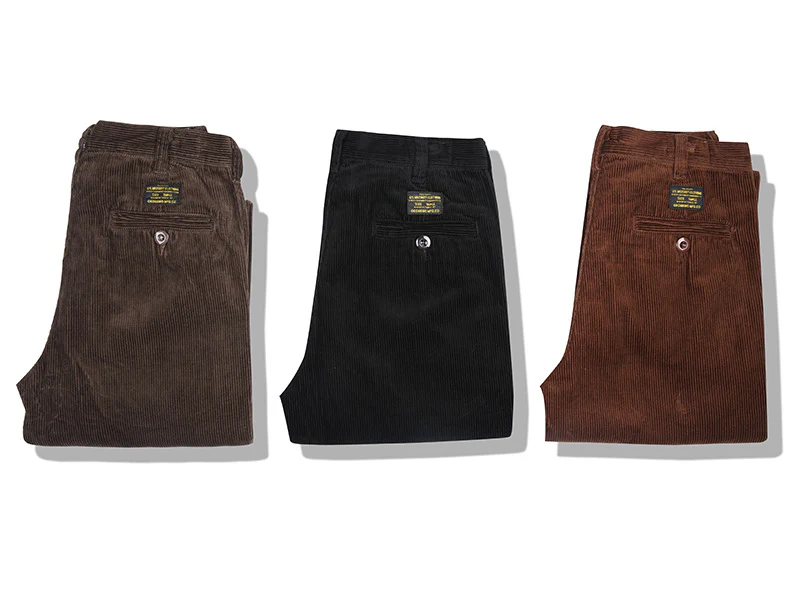 Men's Retro Casual Straight Thick Corduroy Trousers - Image 5