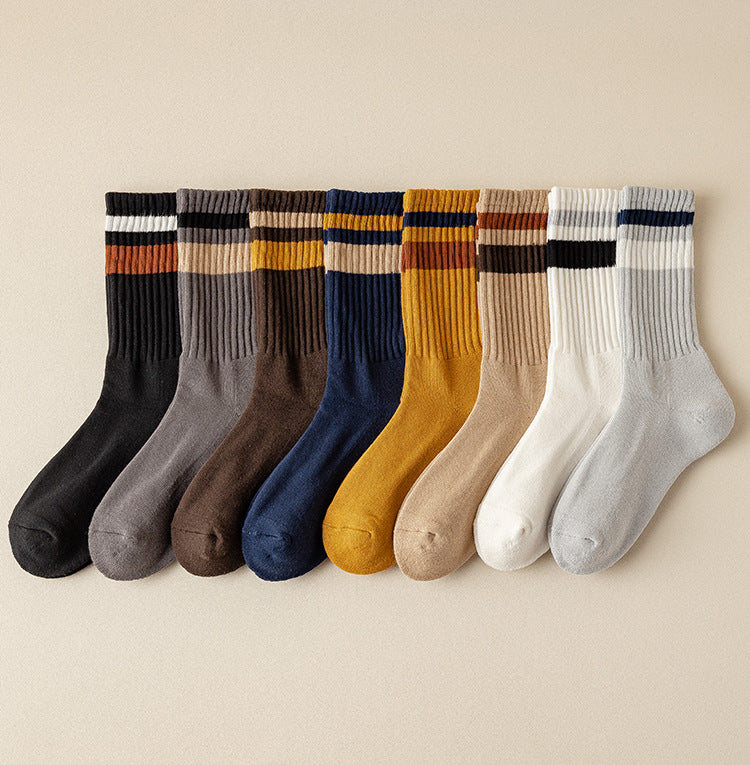 Men's Socks Autumn and Winter Thick Warm Leisure Sports Socks - Image 2