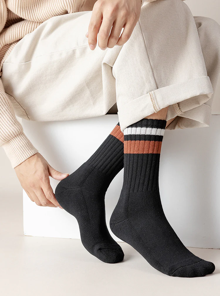 Men's Socks Autumn and Winter Thick Warm Leisure Sports Socks - Image 26