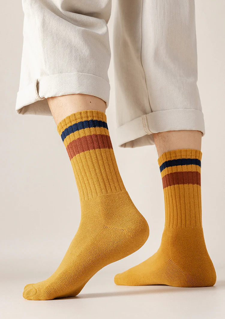 Men's Socks Autumn and Winter Thick Warm Leisure Sports Socks - Image 30