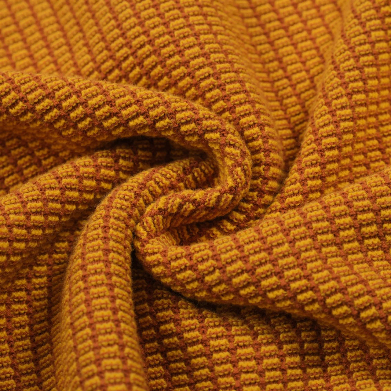Men's yellow retro fashionable street art cardigan - Image 10