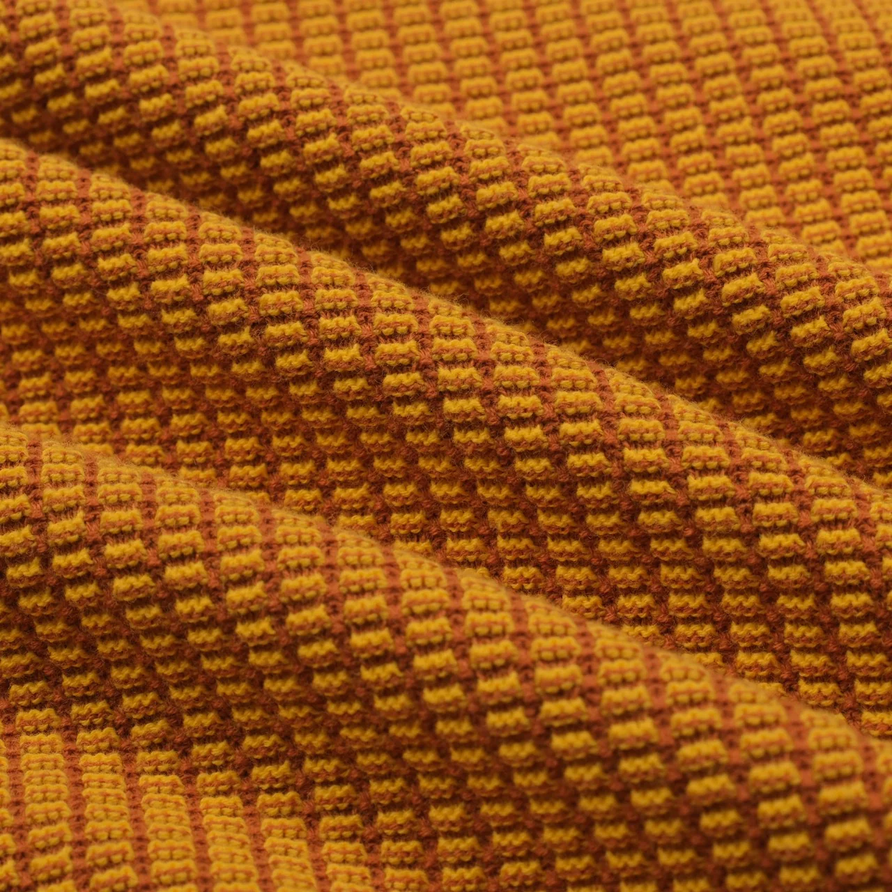 Men's yellow retro fashionable street art cardigan - Image 2