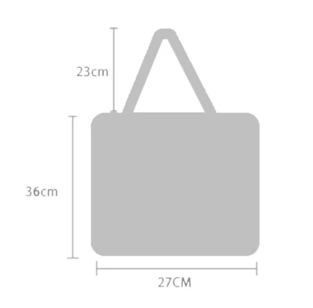 Wheat ear knitted small square handbag - Image 2