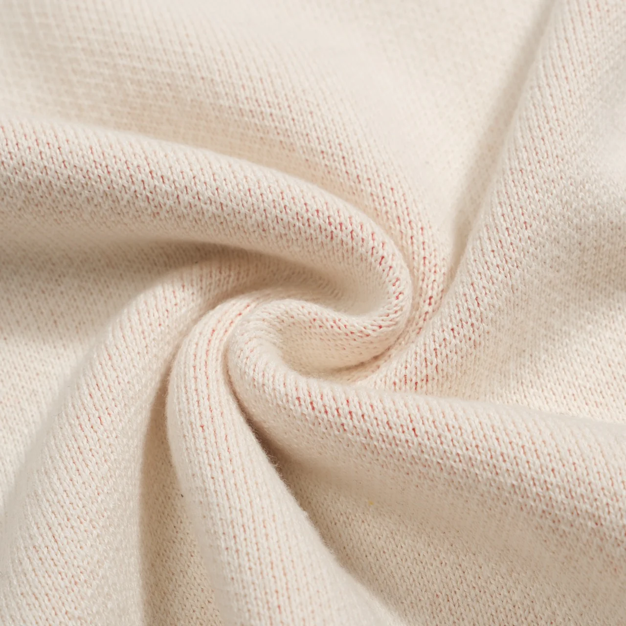 Women retro cream white cherry jacquard knitwear - Image 10