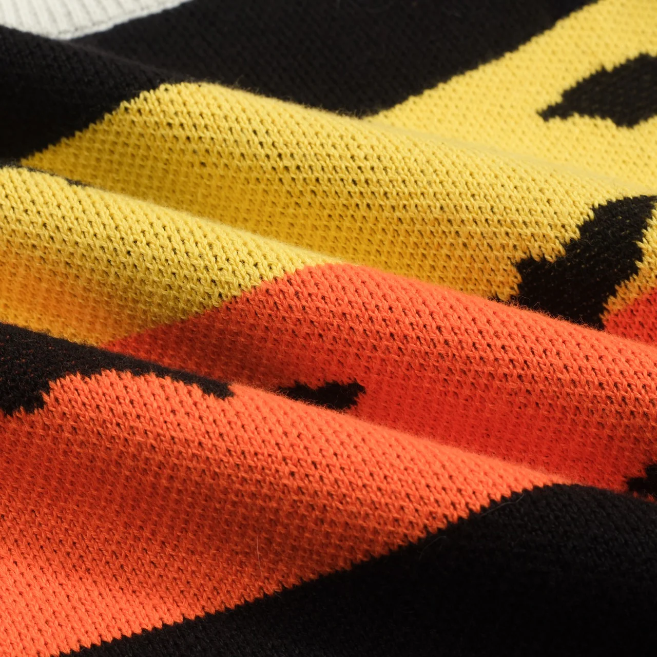 Women's black Halloween bat jacquard knitwear - Image 8
