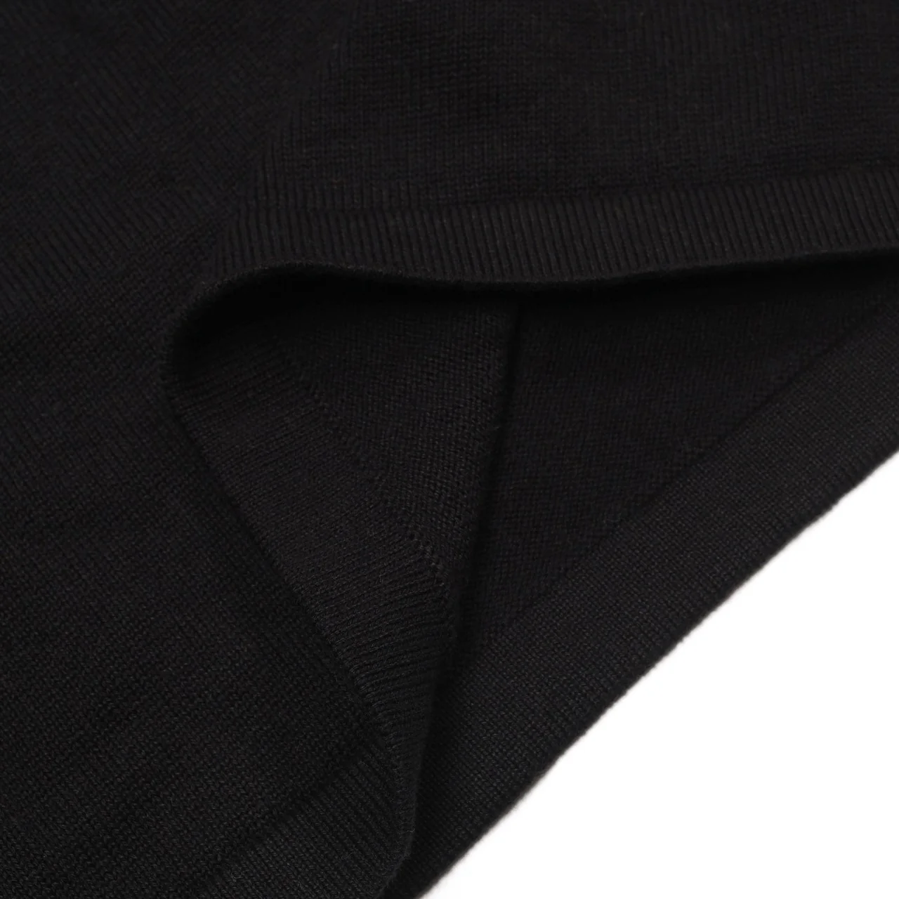 Women's black lightning jacquard knit skirt - Image 9