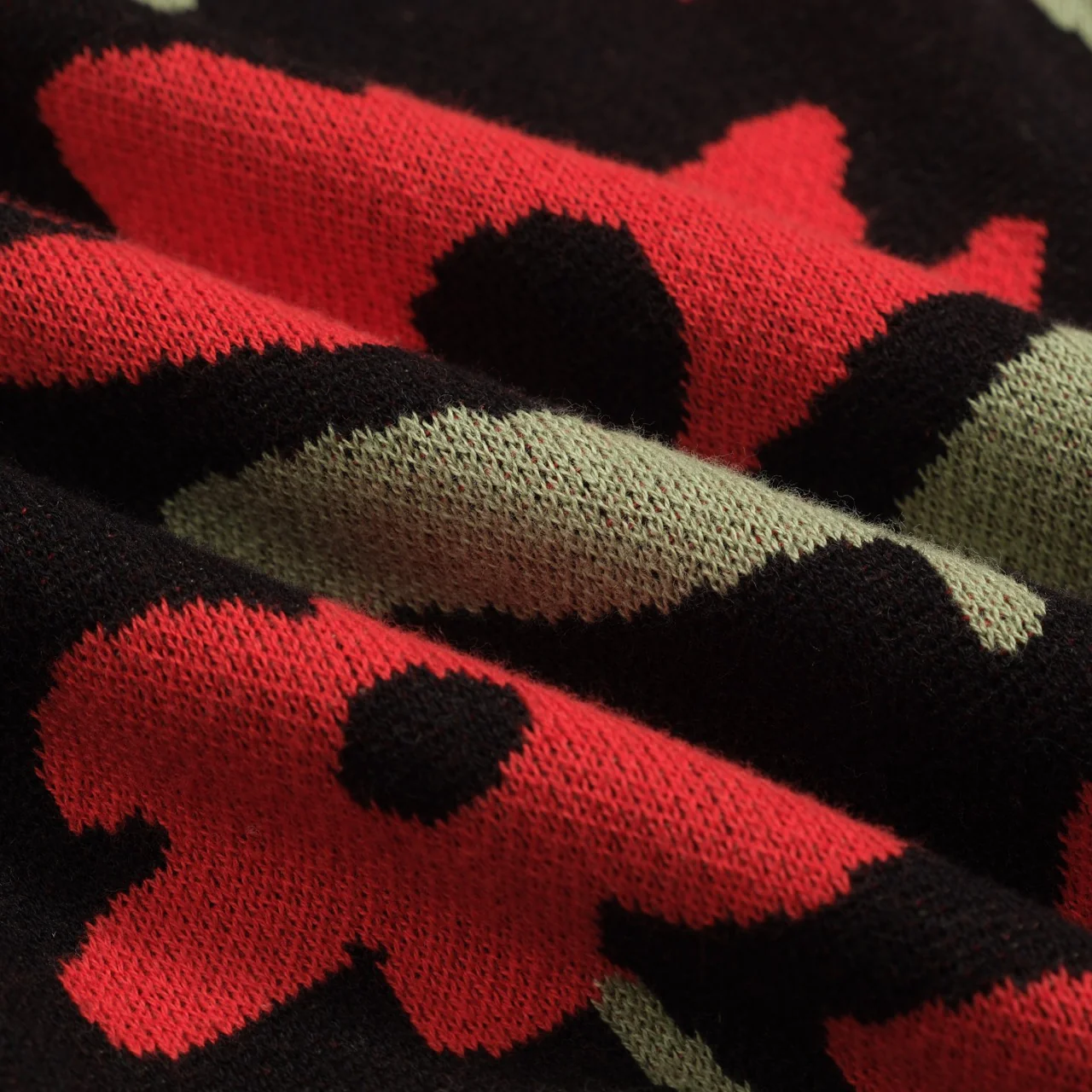 Women's black phoenix vintage knit skirt - Image 8