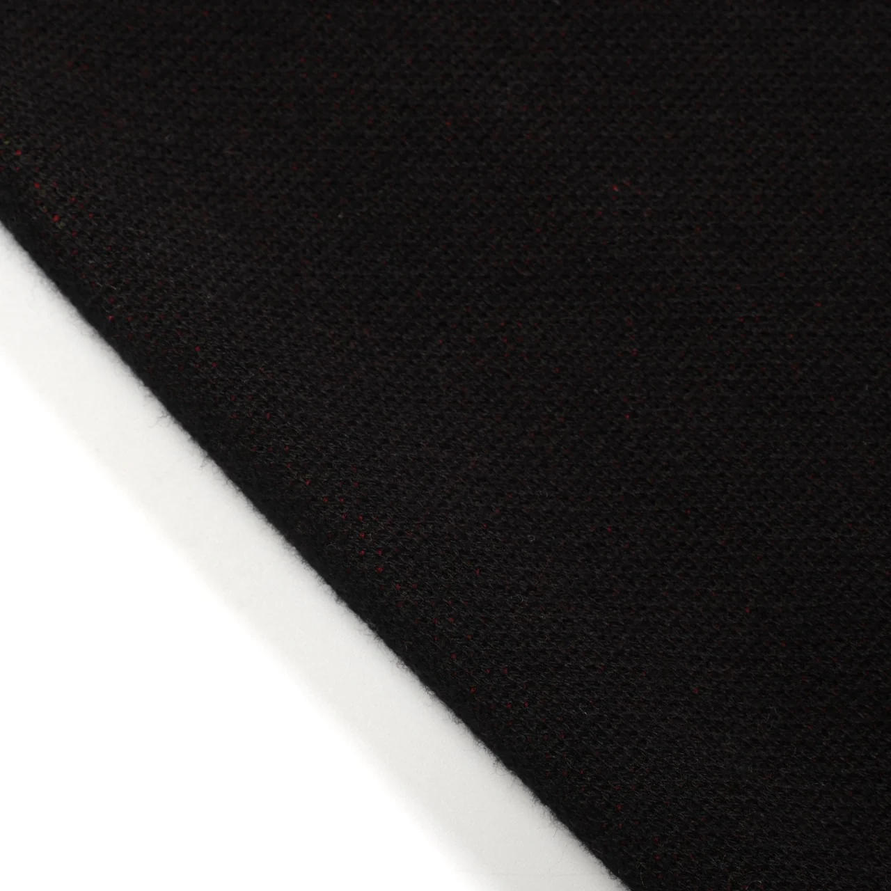 Women's black retro rose art jacquard knit skirt - Image 5