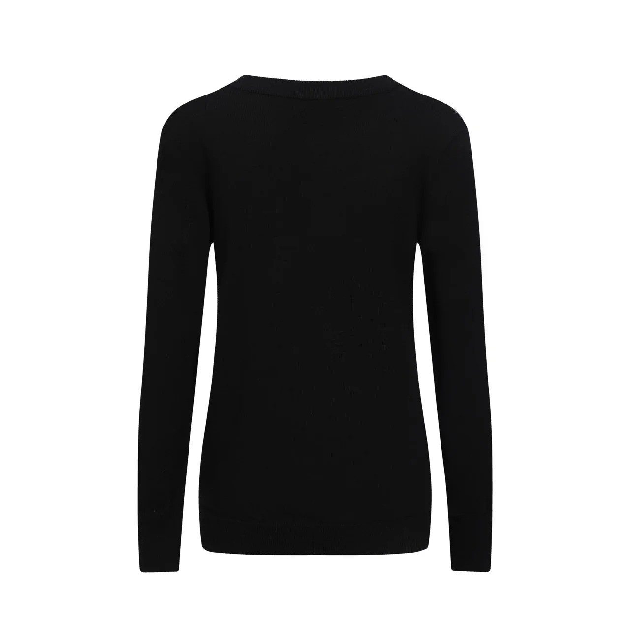 Women's black rotating stripe knitwear - Image 3
