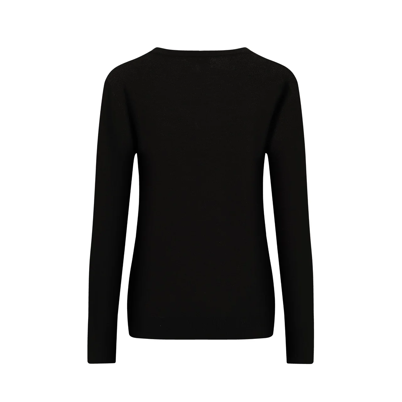 Women's black vintage classic squirrel jacquard knitwear - Image 3