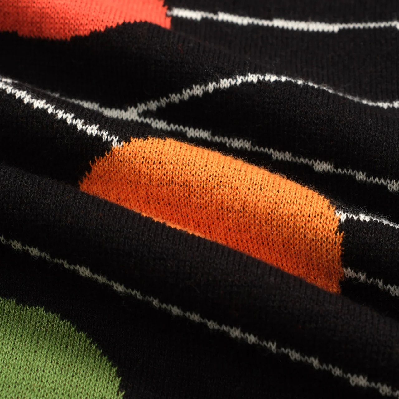 Women's black vintage Planet jacquard knitwear - Image 8