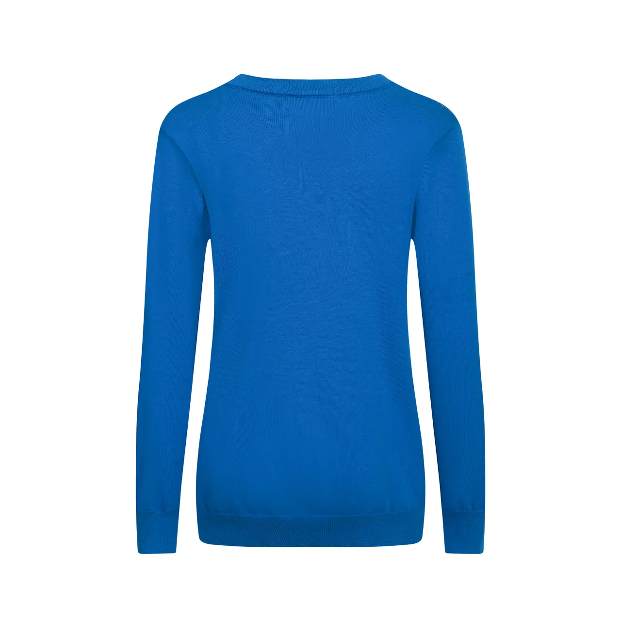 Women's blue bird animal jacquard knitwear - Image 3