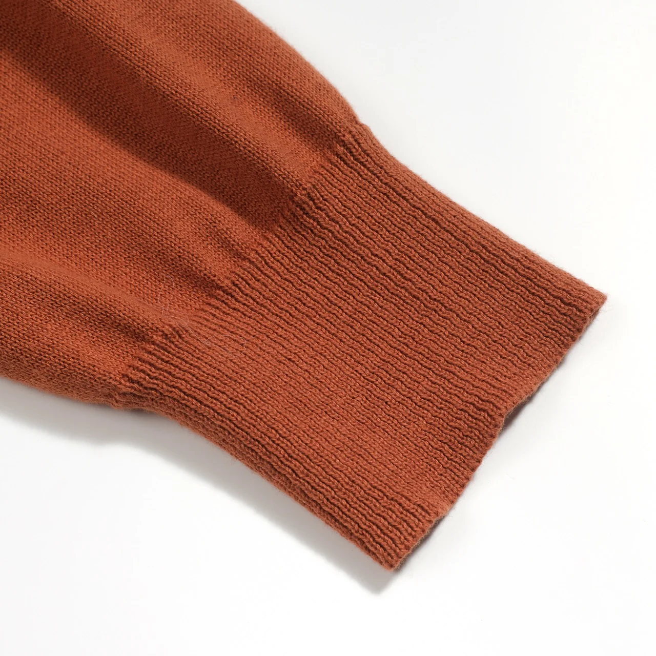 Women's brown vintage jacquard squirrel knitwear - Image 6