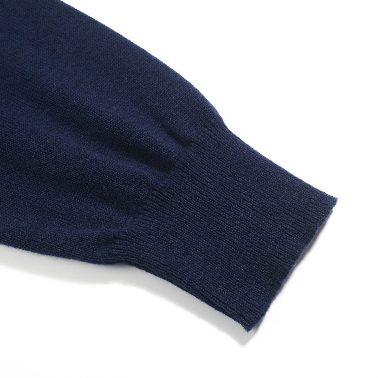 Women's dark blue Halloween night jacquard knitwear - Image 6