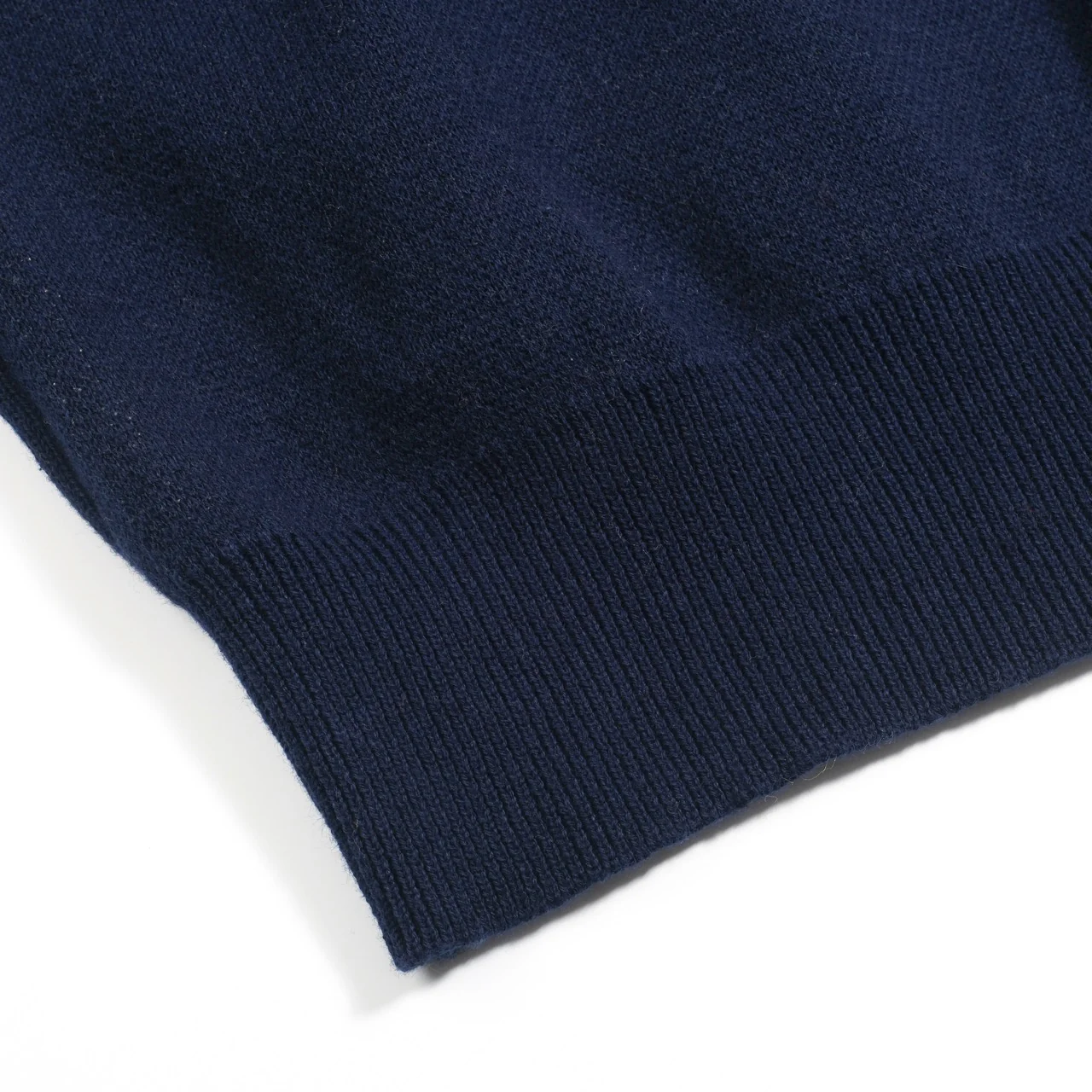 Women's dark blue Halloween night jacquard knitwear - Image 7