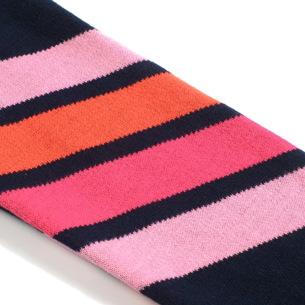Women's dark blue vintage diagonal stripe knitwear - Image 6
