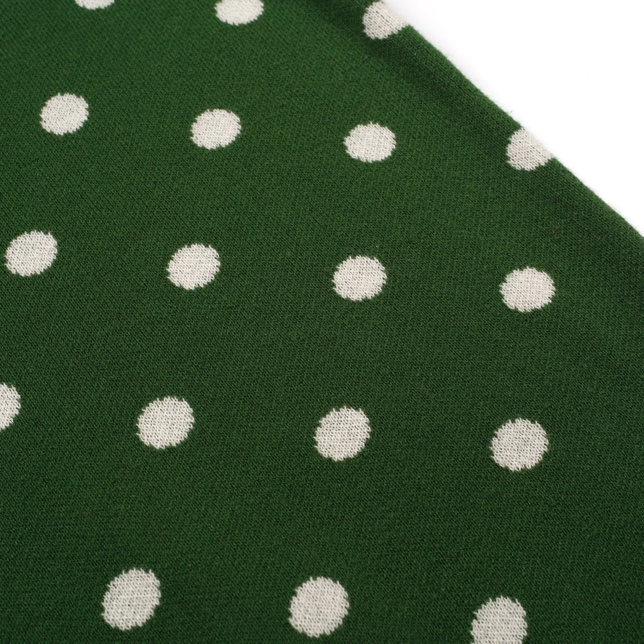 Women's Green Cat Ancient Tune Art Round Neck Knitwear - Image 7