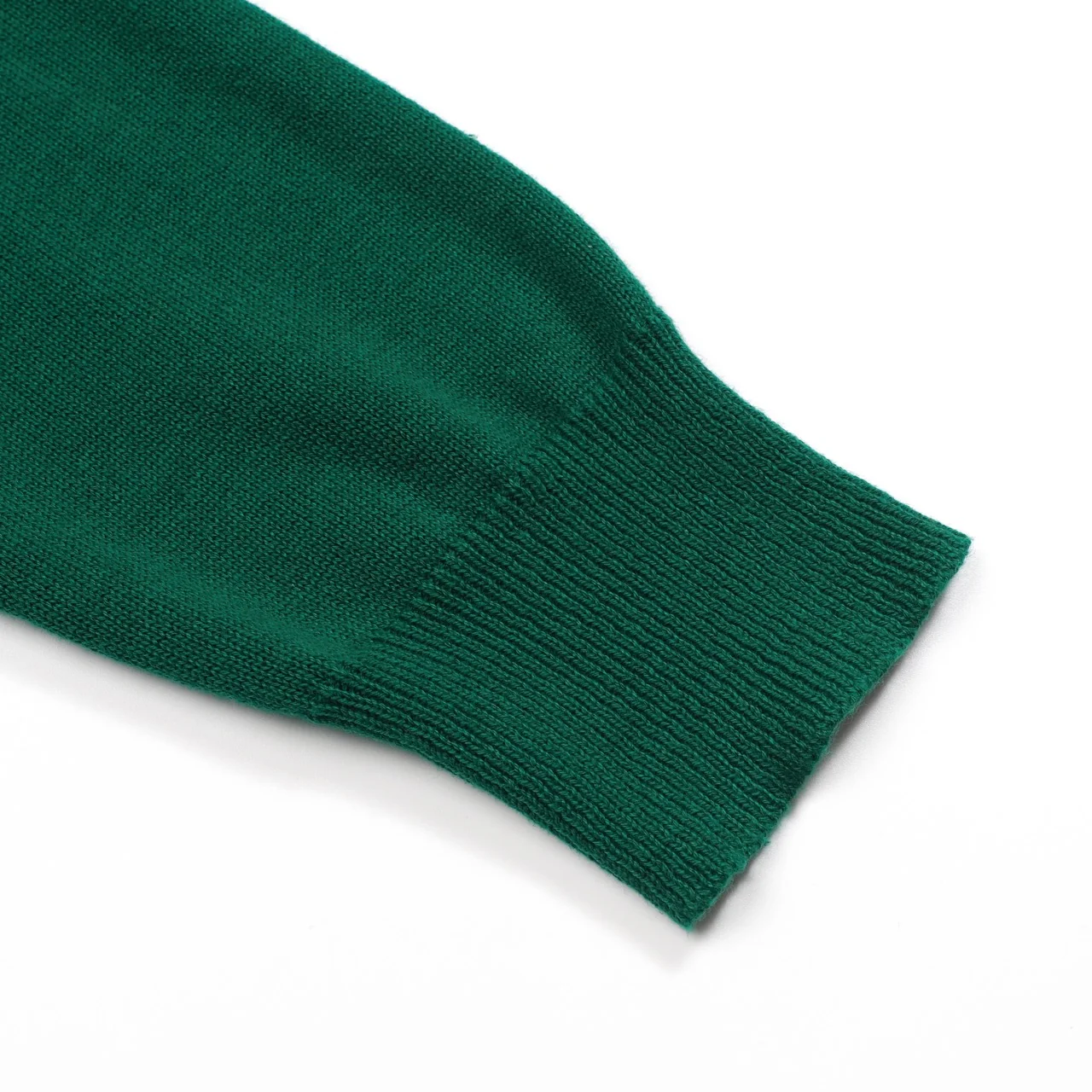 Women's green lightning pattern jacquard knitwear - Image 7