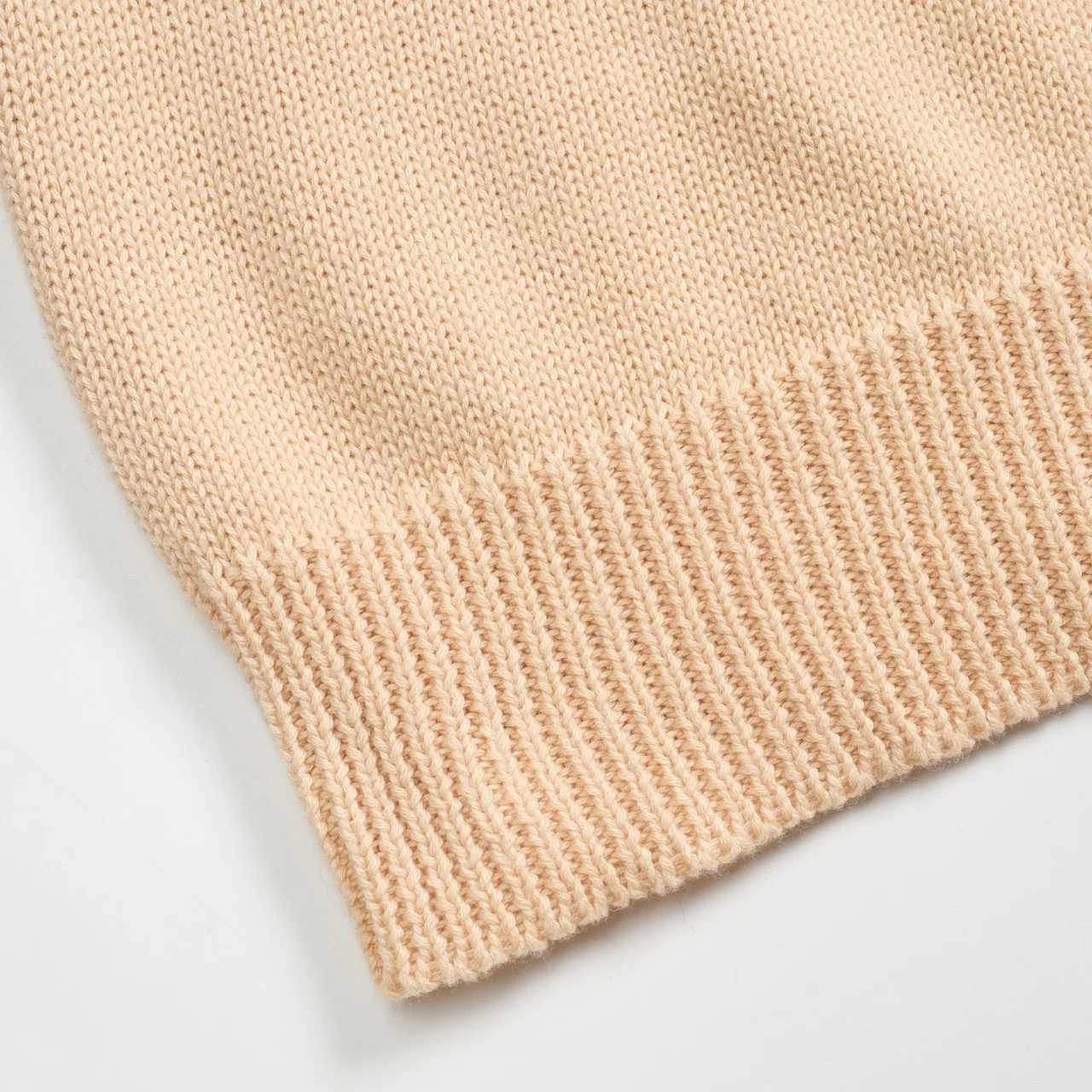 Women's khaki rose vintage bubble sleeve knitwear - Image 7