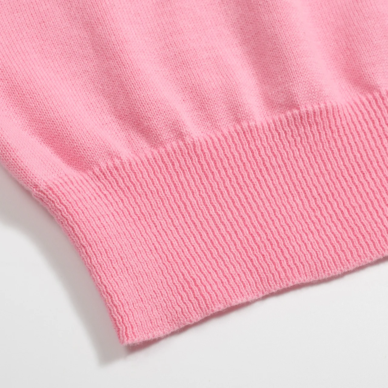 Women's pink striped retro jacquard knitwear - Image 7