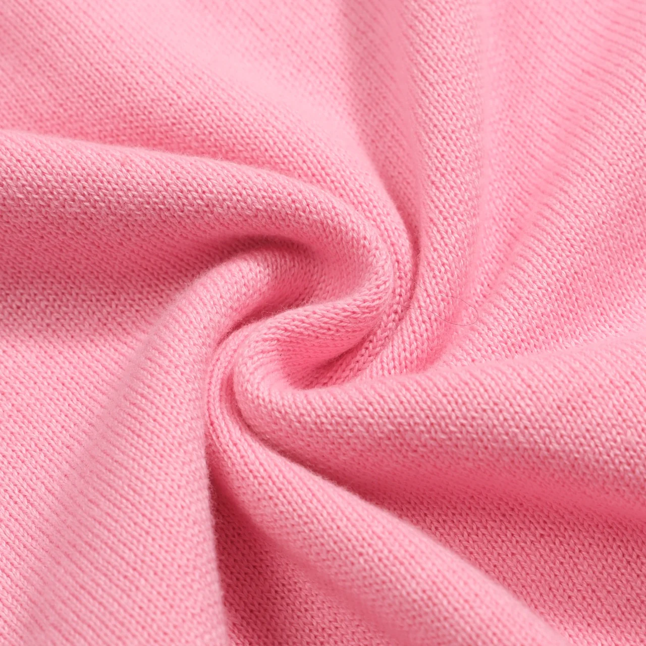 Women's pink striped retro jacquard knitwear - Image 9