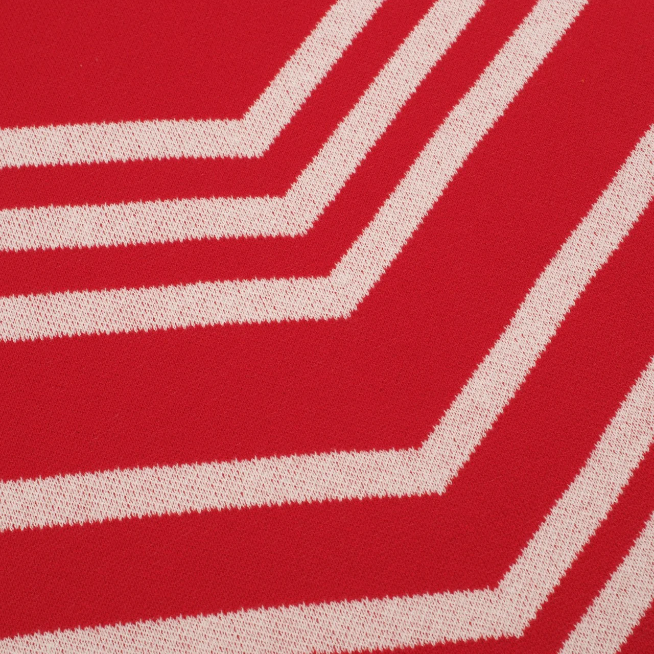 Women's red cat striped animal top skirt knit suit - Image 7