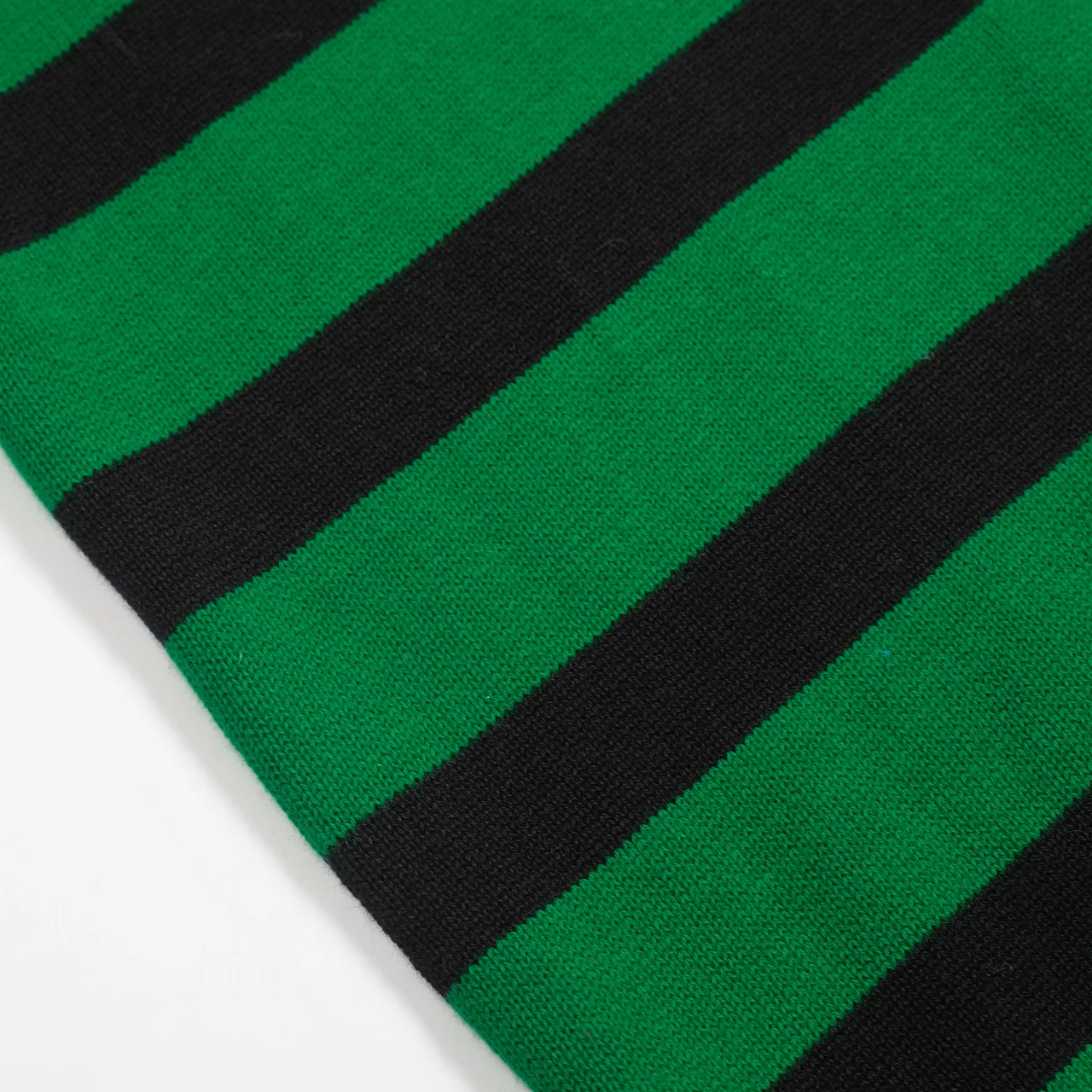 Women's vintage green jacquard collage knitwear - Image 6