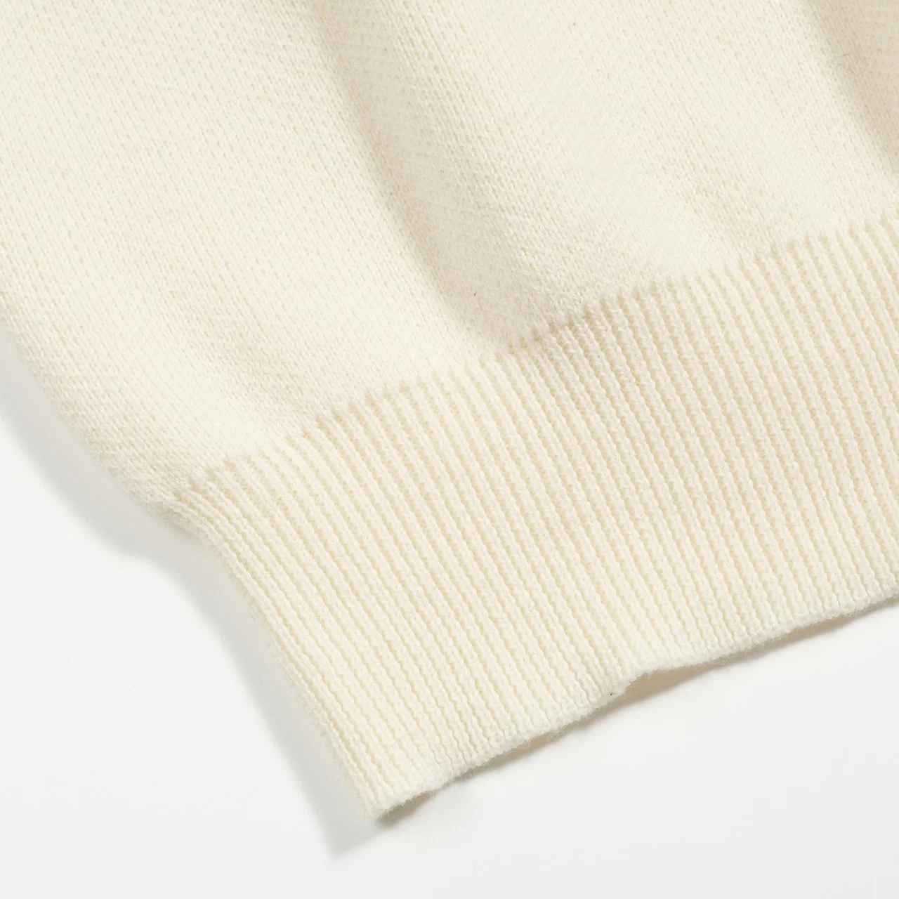 Women's white apricot striped bird jacquard knitwear - Image 6