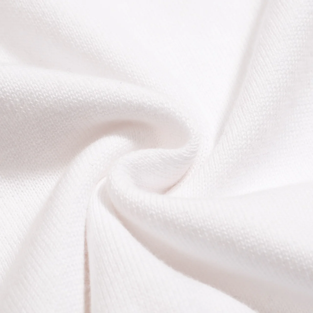 Women's white apricot striped design puffed sleeve knitted polo - Image 9